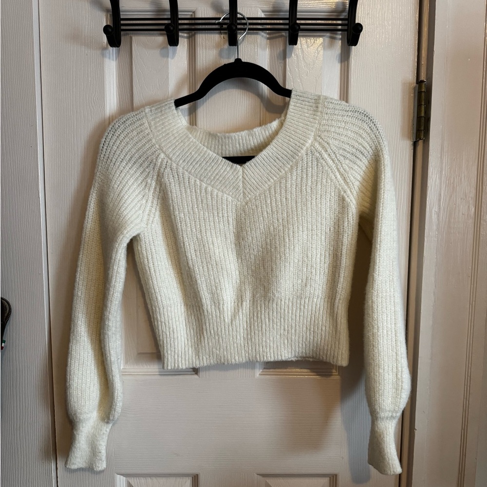 White sweater